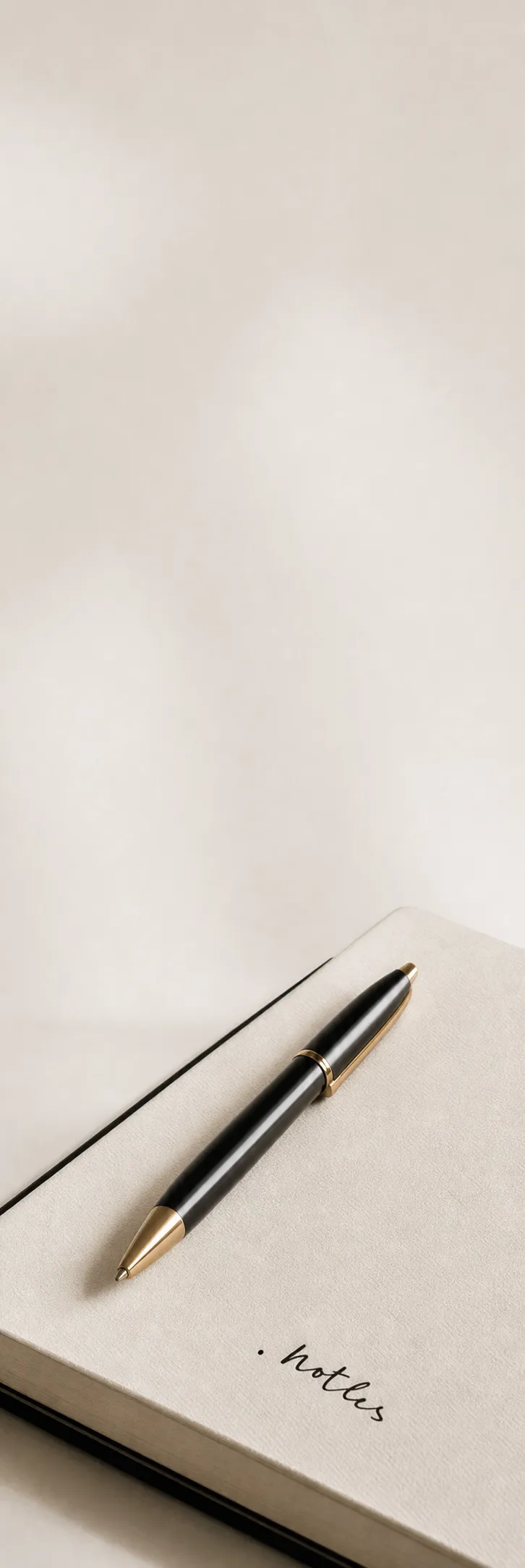 Accounting notebook and pen representing organised SMSF administration records